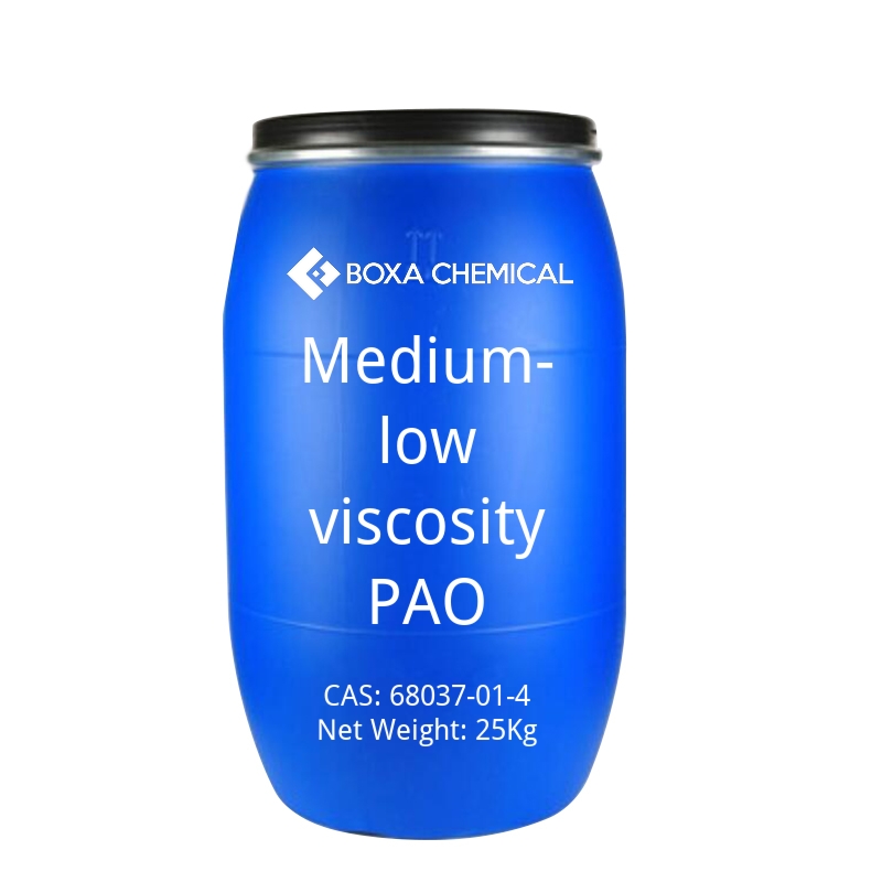 Medium-low viscosity PAO-cas-68037-01-4